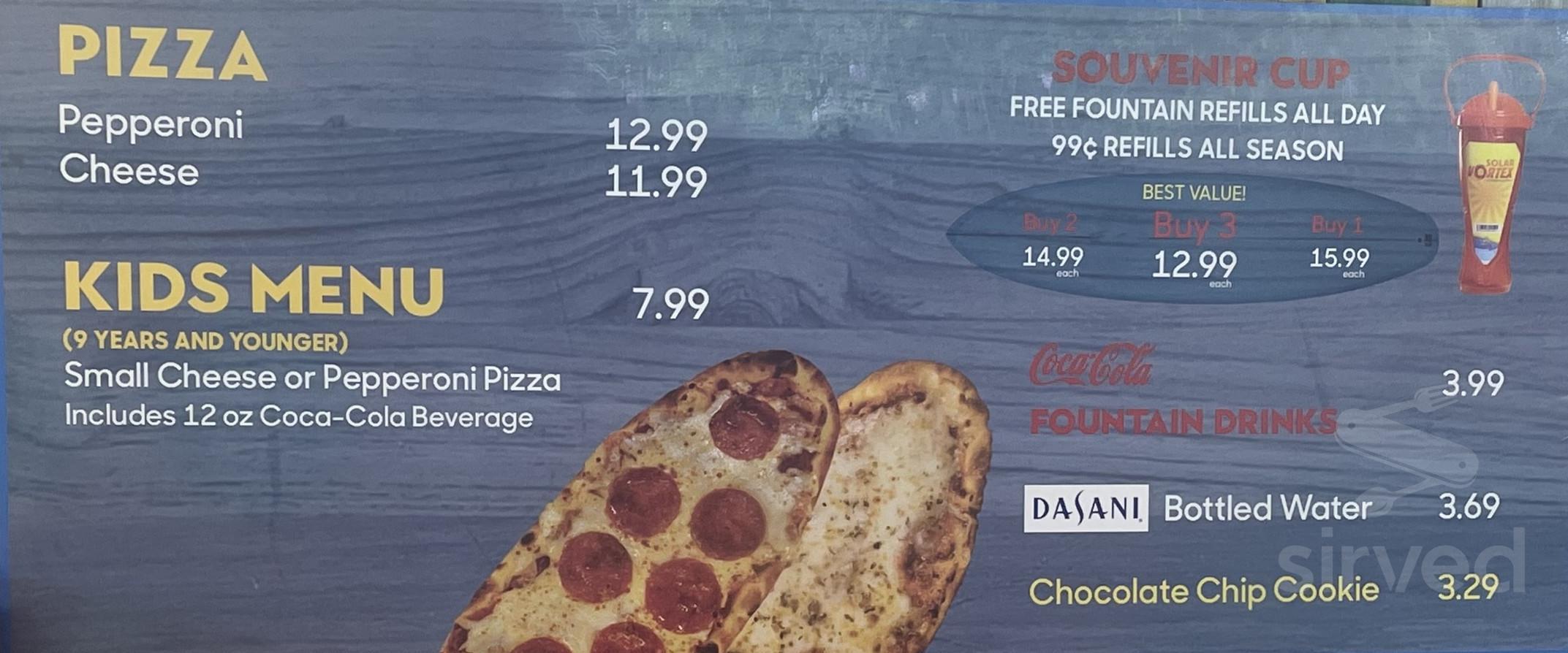 Menu for Colossal Snacks in Tampa, FL | Sirved