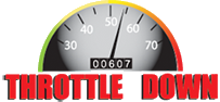 Throttle Down Sports Bar & Grill Logo in Tiffin, Iowa