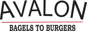 Avalon Bagels to Burgers Logo in Placentia, California