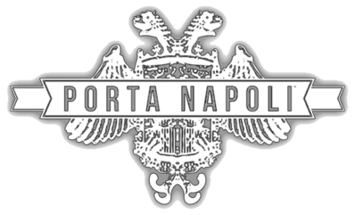 Porta Napoli Restaurant Pizzeria and Bar Logo in Harrison, New York