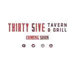 Thirty 5ive Tavern & Grill Logo in El Paso, Texas