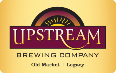 Upstream Brewing Company Logo in Omaha, Nebraska