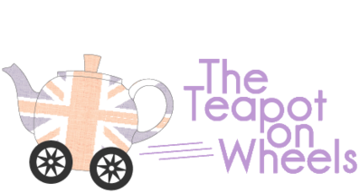 The Teapot on Wheels Logo in Gold Hill, Oregon