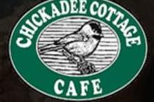 Chickadee Cottage Cafe Logo in Lake City, Minnesota