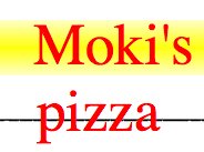Moki's Pizza Logo in Vancouver, British Columbia
