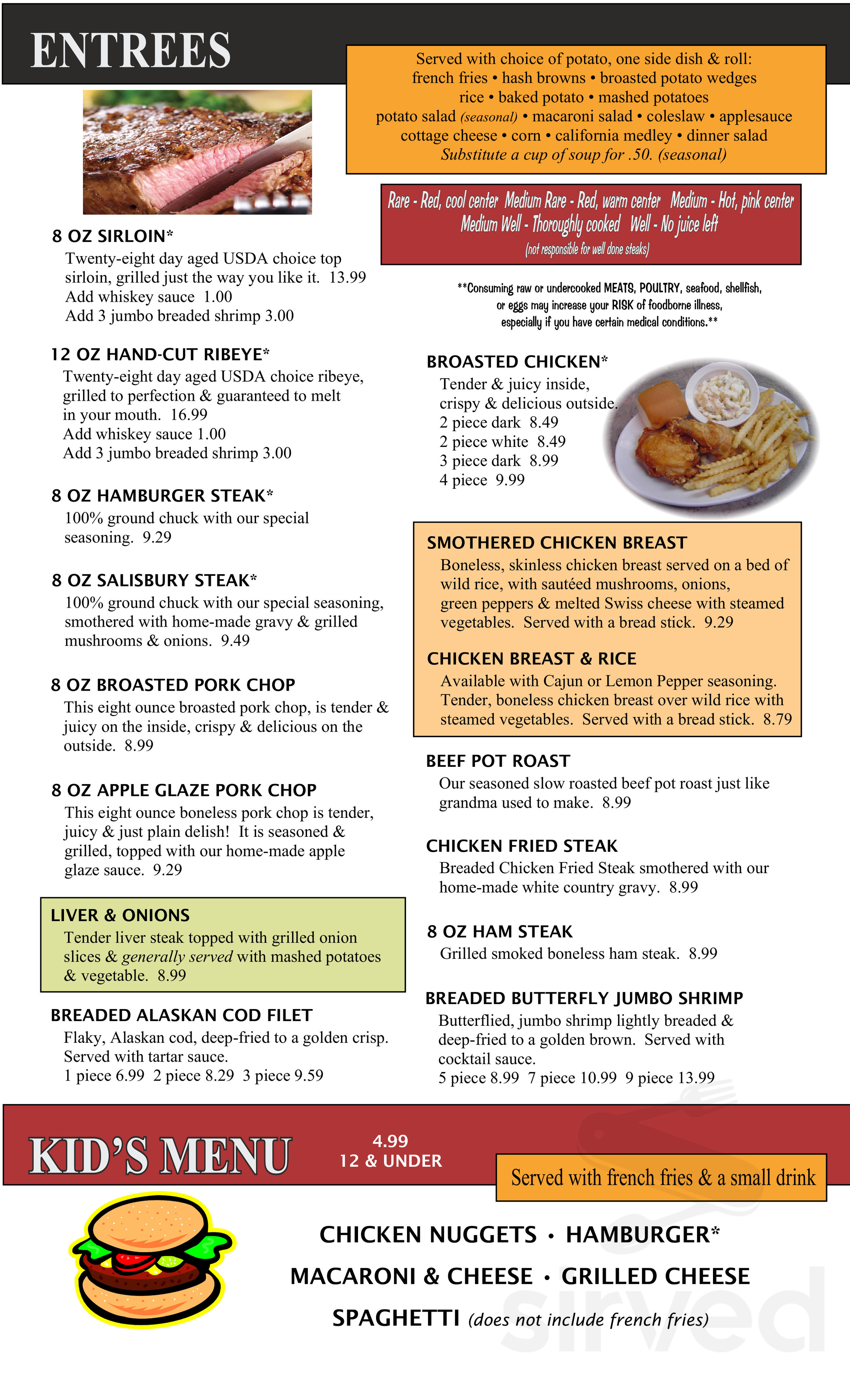 Family Table of Pocahontas menus in Pocahontas, Iowa, United States