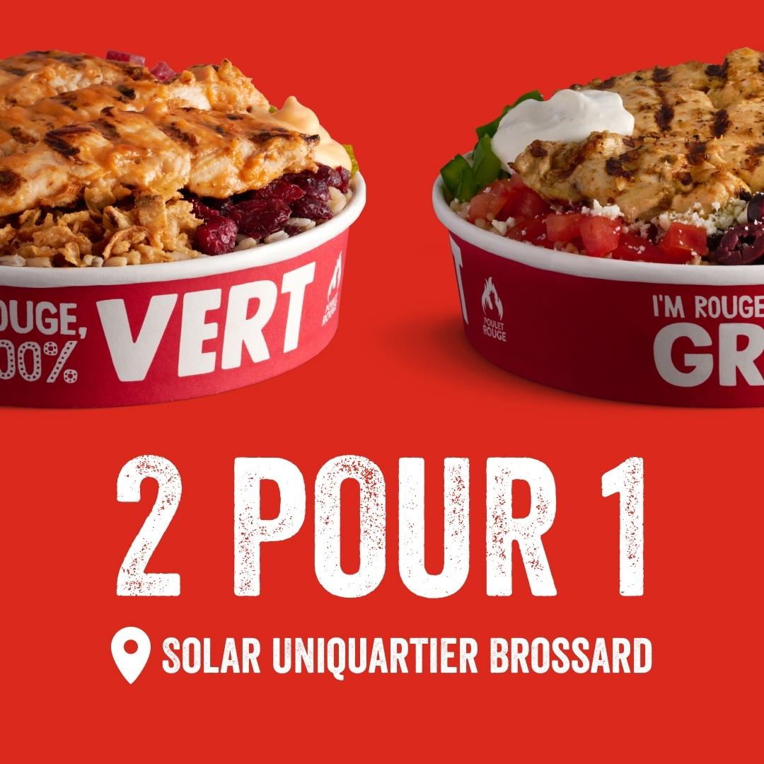 Poulet Rouge Complexe Desjardins menus in Montréal, Quebec, Canada