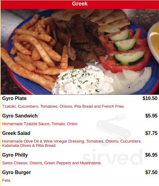 Mike's Pizza & Steakhouse menu in Ottumwa, Iowa, USA