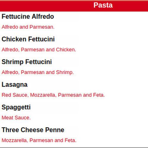 Mike's Pizza & Steakhouse menu in Ottumwa, Iowa, USA