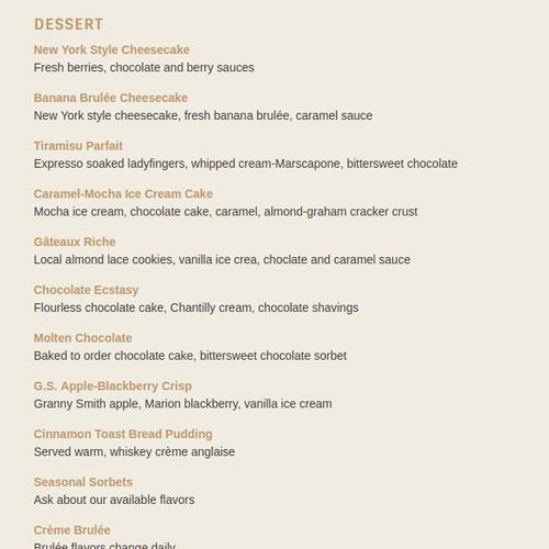 Dewz Restaurant menu in Modesto, California, USA