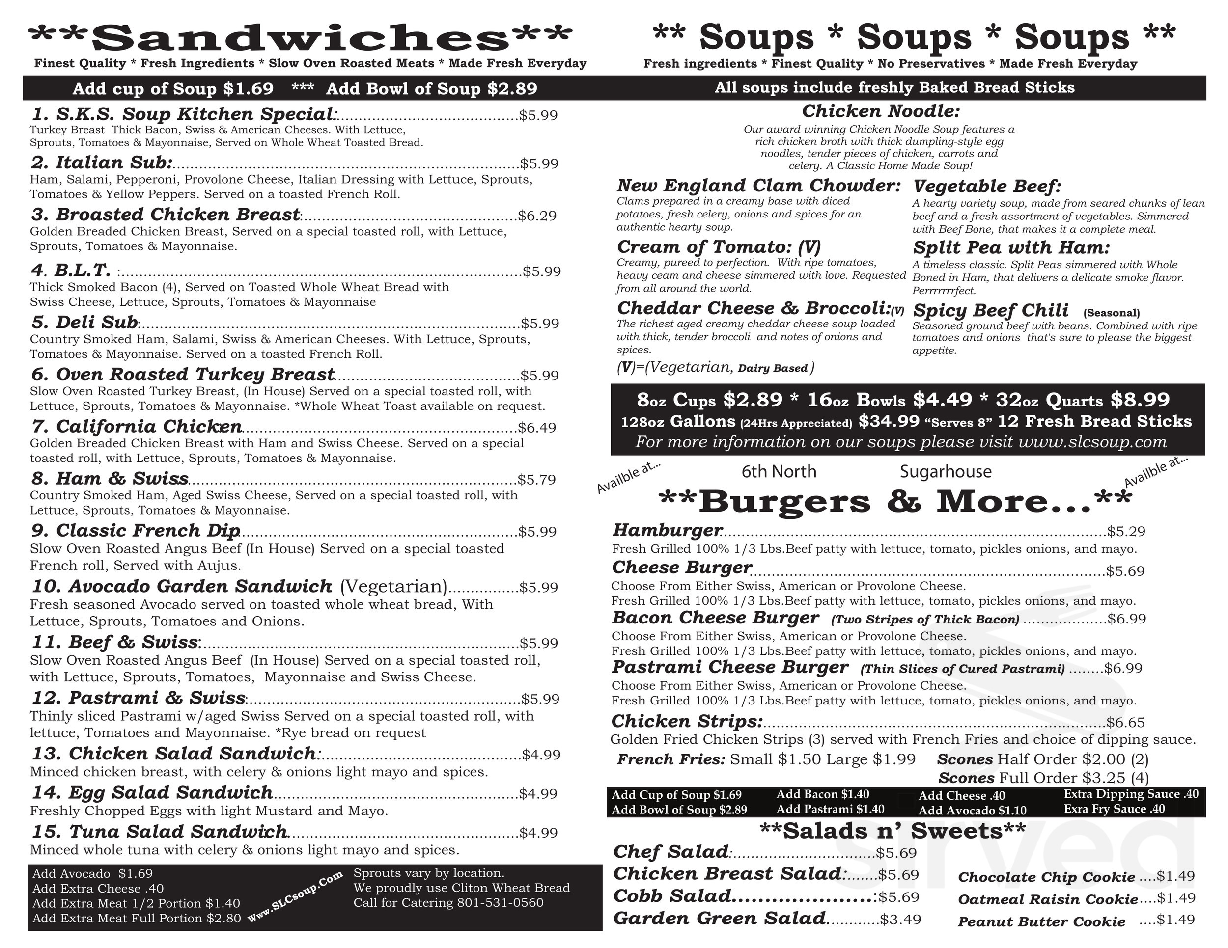 Protein Foundry Salt Lake City Menu at Thomas Velasquez blog