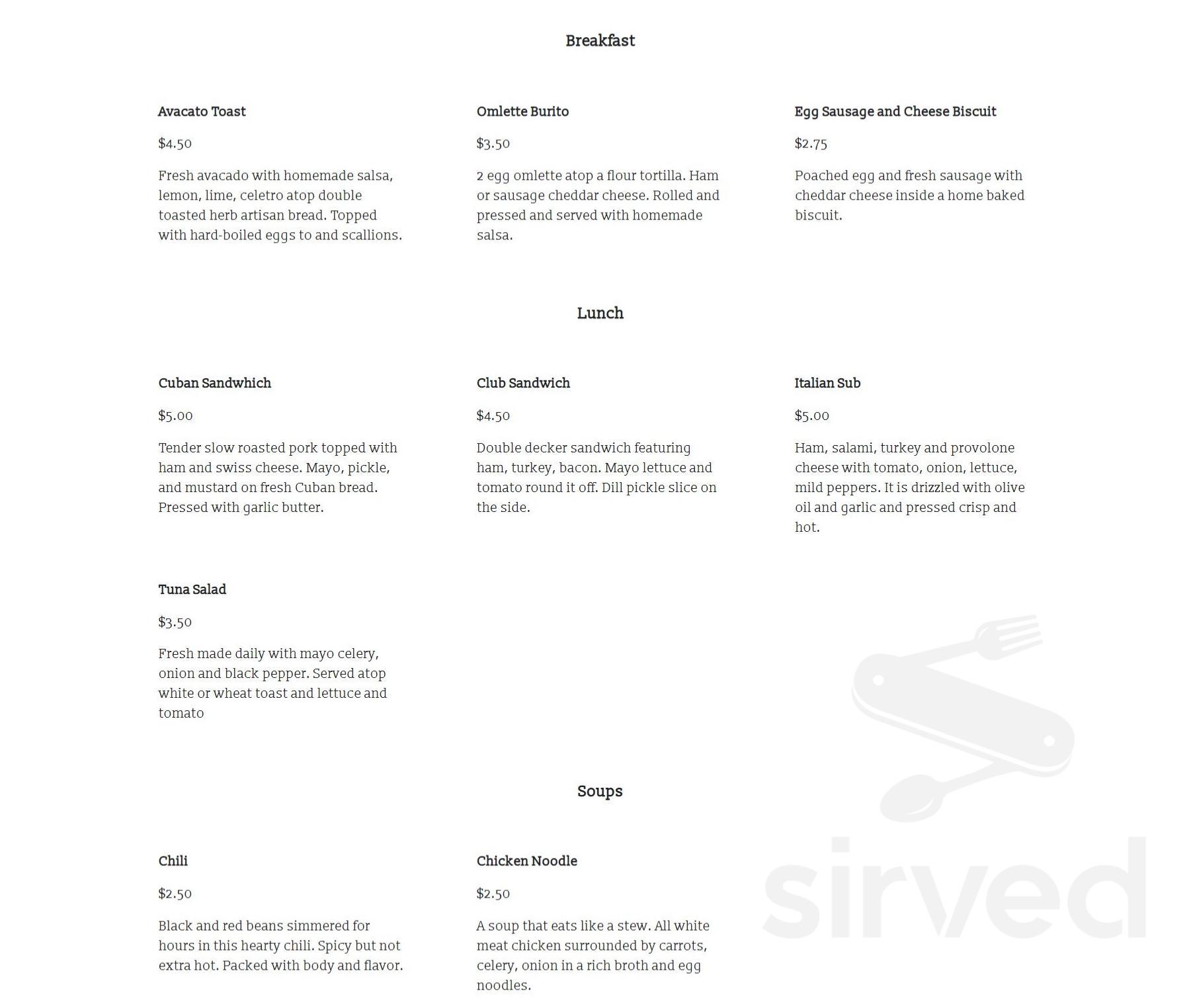 Jax In And Out menus in Gulfport, Florida, United States