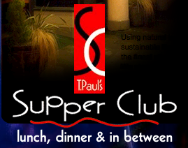 T. Paul's Supper Club Logo in Astoria, Oregon