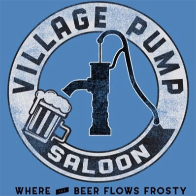 Village Pump Saloon Logo in Tamarack, Minnesota