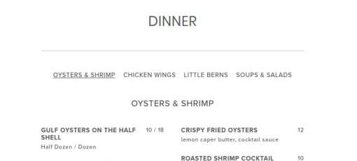 Menu for Bernie's in Kennesaw, GA | Sirved
