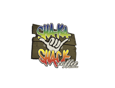 Shaka Shack Coffee & more Logo in Monroe, Indiana