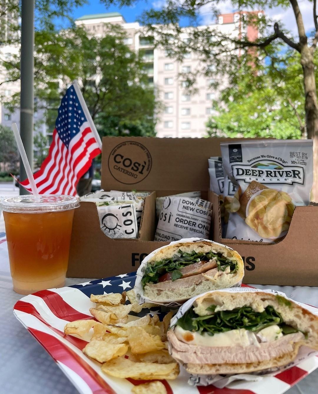 Così menu in Boston, Massachusetts, USA