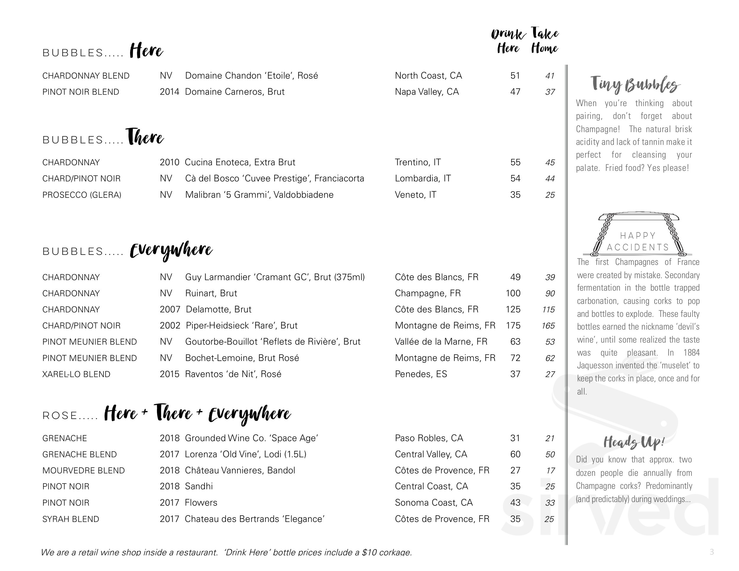 Cucina Enoteca Irvine menu in Irvine, California, USA