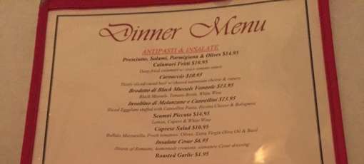 Menu for Il Trullo Ristorante in Yorba Linda, CA | Sirved