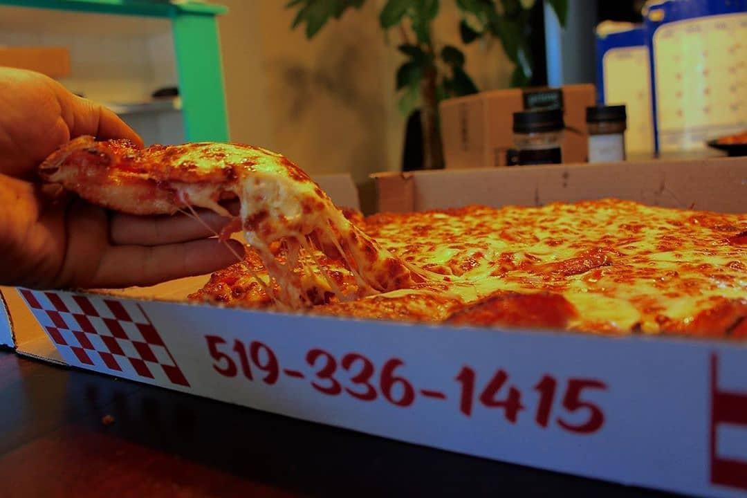 Giresi's Pizza Factory menu in Sarnia, Ontario, Canada