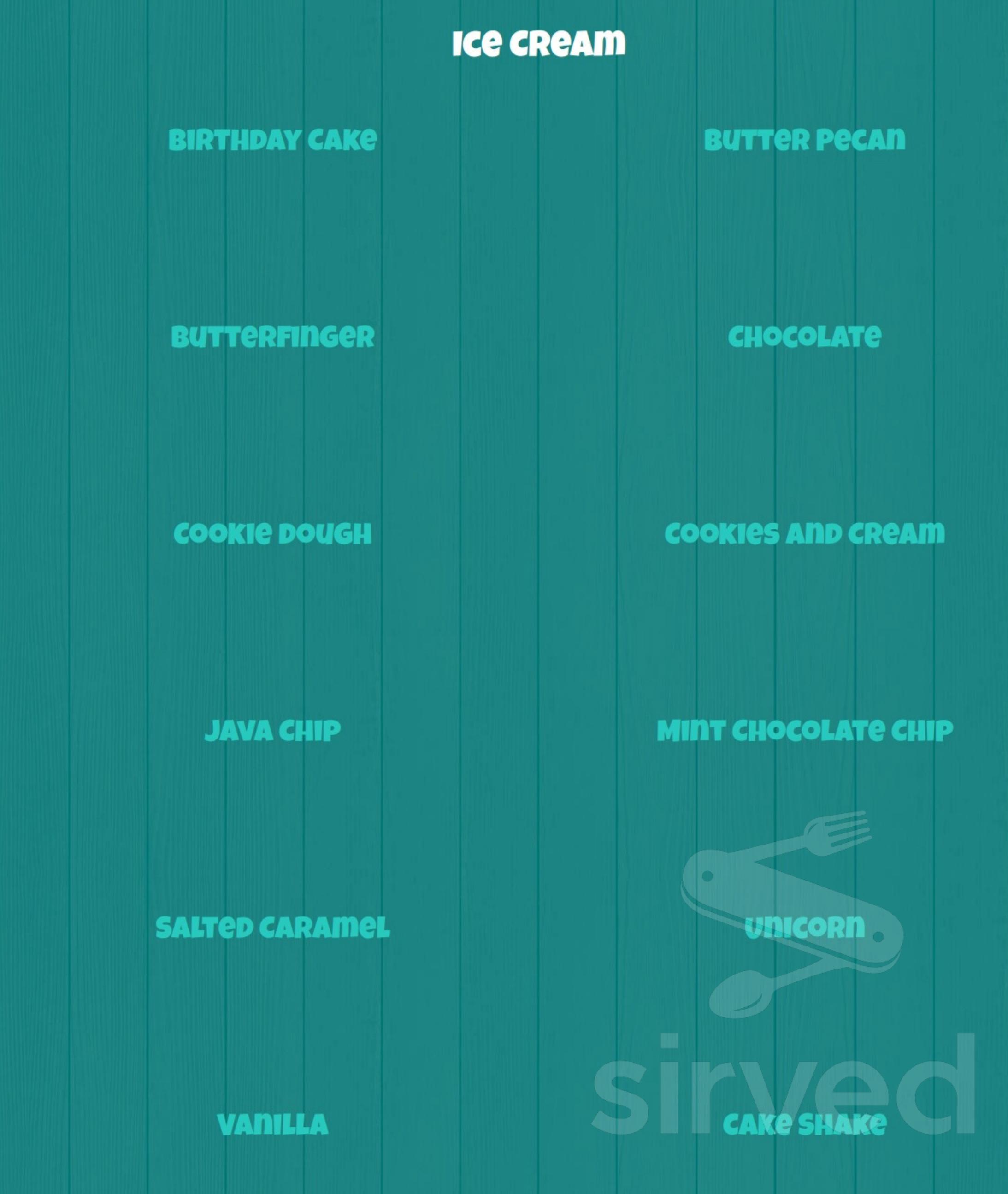 Buttersweet Cupcakes Edmond menu in Edmond, Oklahoma, USA