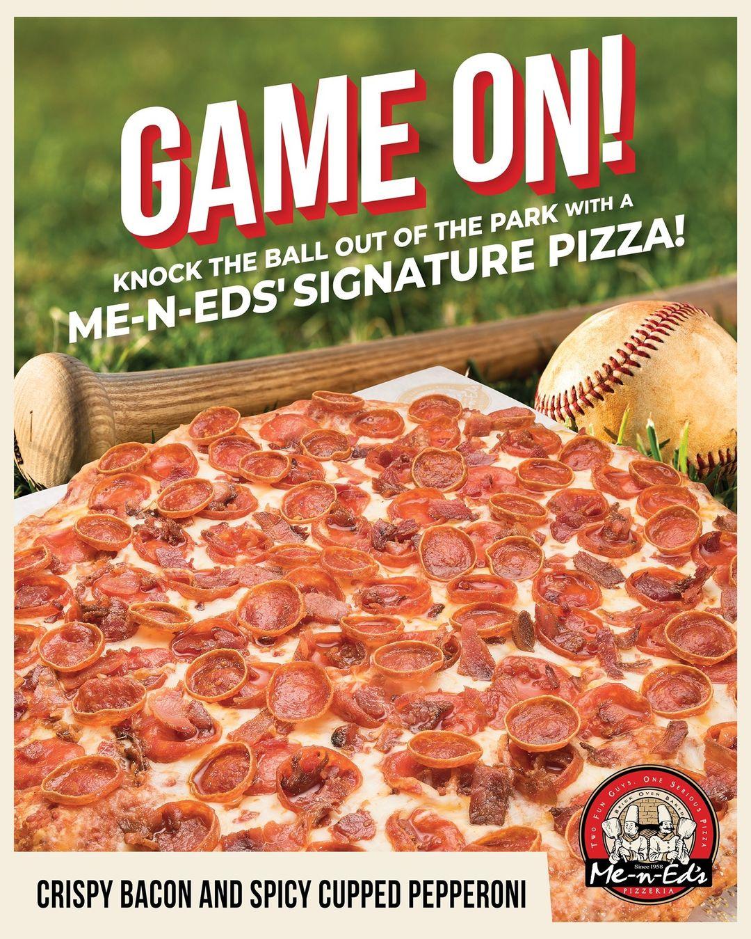 Me-n-Ed's menu in Coalinga, California, USA