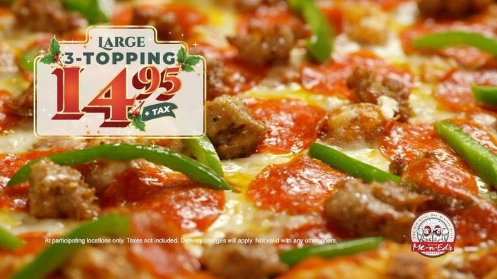 Me-n-Ed's Pizzeria menus in Hanford, California, United States