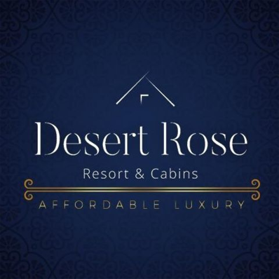 Desert Rose Resort & Cabins Logo in Bluff, Utah