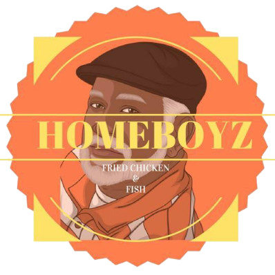 Homeboyz Fried Chicken and Fish Logo in Columbus, Indiana