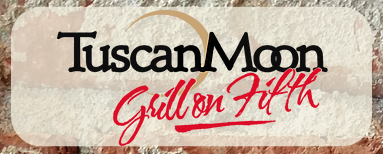 Tuscan Moon Grill on Fifth Logo in Kalona, Iowa