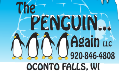 The Penguin Again Logo in Oconto Falls, Wisconsin