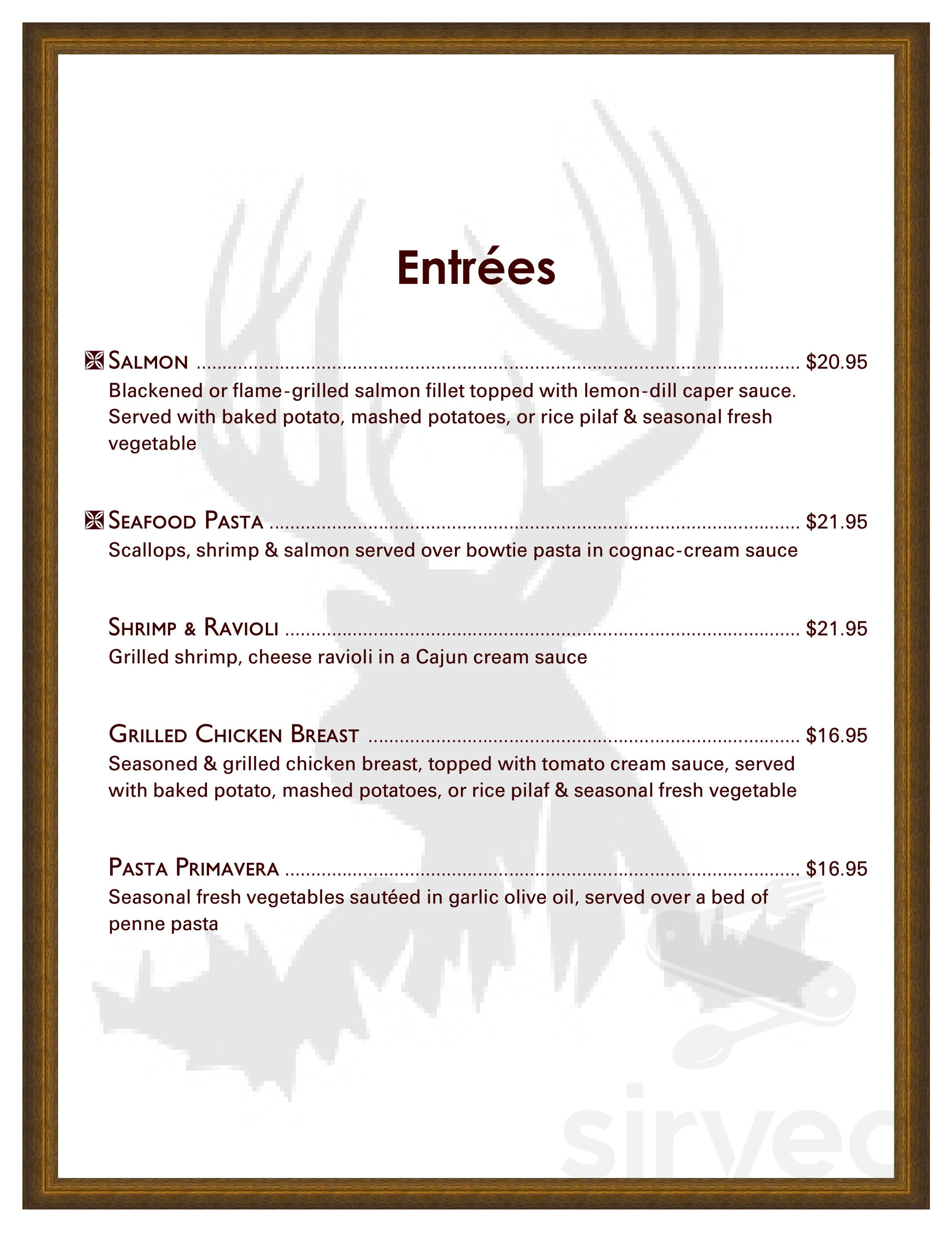 Rafter s Restaurant At Deer Creek Lodge Menu In Mt Sterling Ohio USA rafter-s-restaurant-at-deer-creek-lodge-menu-in-mt-sterling-ohio-usa