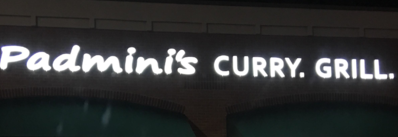 Padmini's Pizza and Indian Grill Logo in Frederick, Maryland