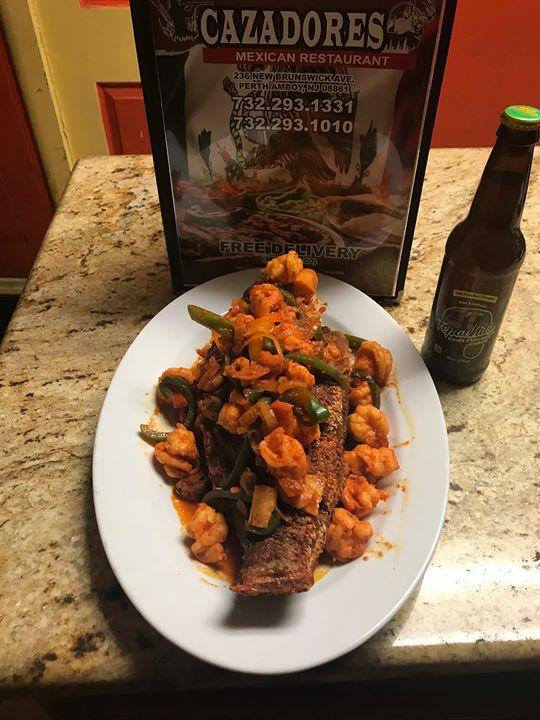 Cazadores Mexican Restaurant menu in Perth Amboy, New Jersey, USA