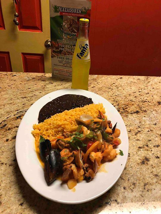 Cazadores Mexican Restaurant menu in Perth Amboy, New Jersey, USA