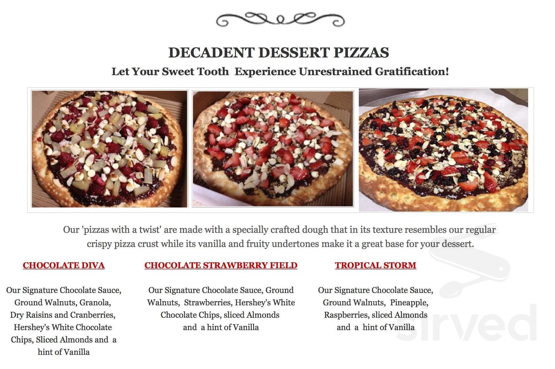 Pizza Prosciutto menu in Kitchener, Ontario