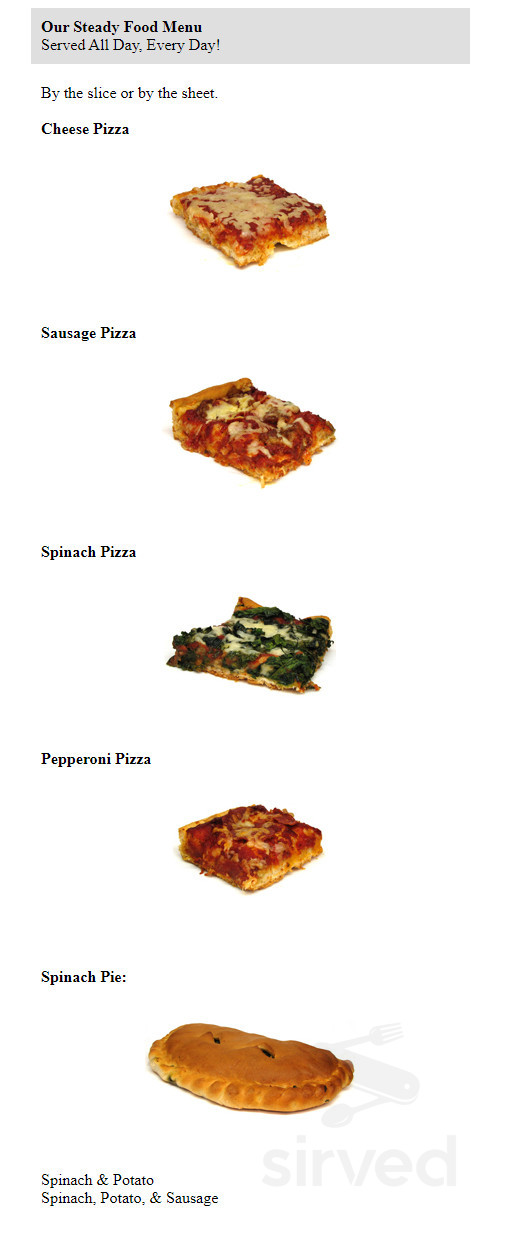 Chimirri's Italian Pastry Shoppe menu in Wethersfield, Connecticut, USA