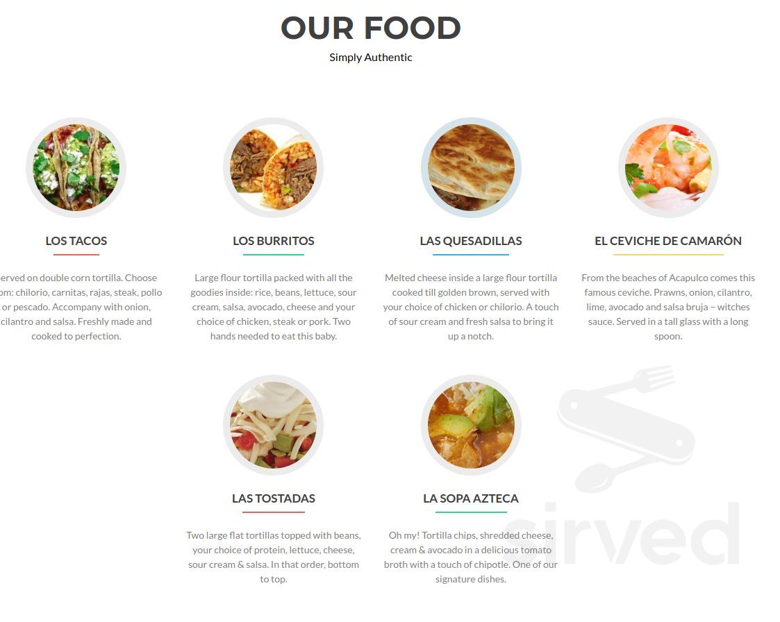 The Truckeria menu in Port Moody, British Columbia
