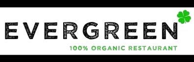 EVERGREEN Organic Restaurant Logo in San Antonio, Texas