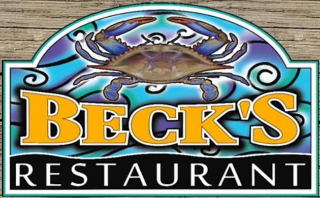 Menu for Beck's Restaurant in Calabash, NC | Sirved