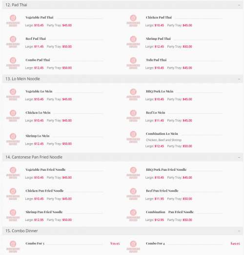 Asian Kitchen Express menu in Lincolnwood, Illinois, USA