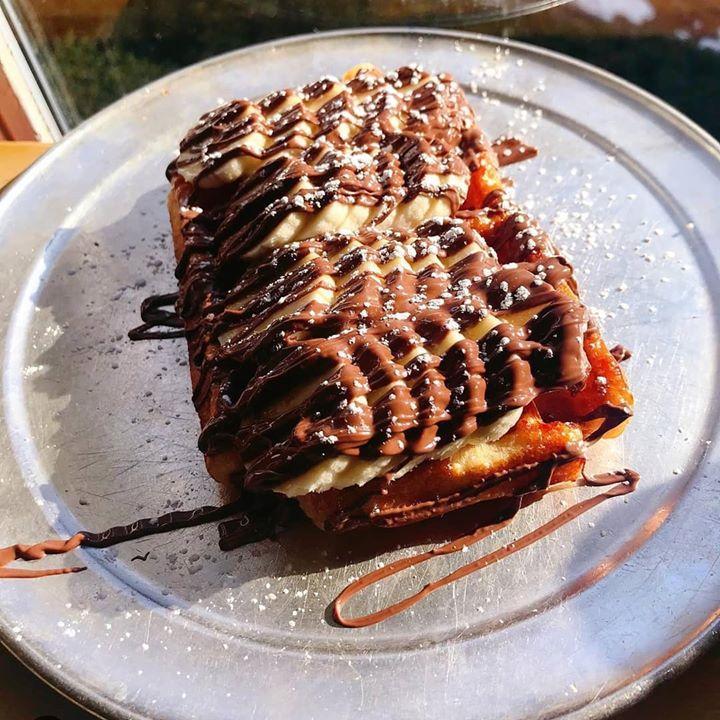 Zinneken's Belgian waffles at Brown University menus in Providence