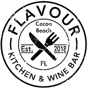 Flavour Kitchen And Wine Bar Logo in Cocoa Beach, Florida