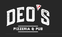 DeO's Pizzeria & Pub Logo in Plymouth, Wisconsin