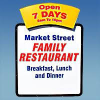 Market Street Family Restaurant Logo in Mentor, Ohio