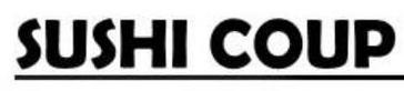Sushi Coup Logo in Madison Heights, Michigan