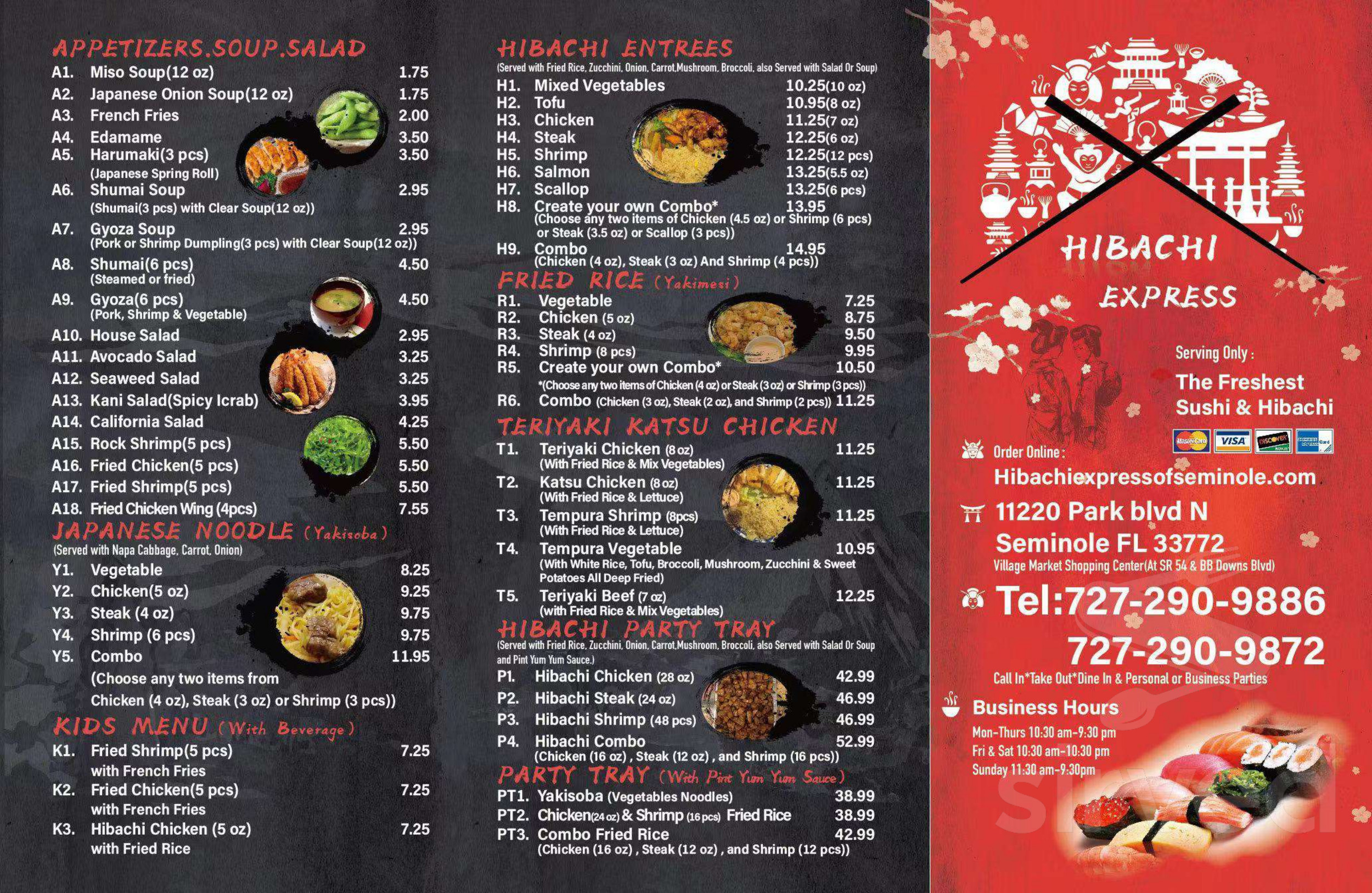 Hibachi Express Seminole Fl