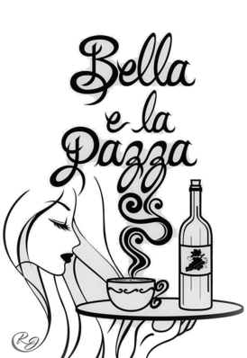 Bella e la pazza Logo in Kamloops, British Columbia