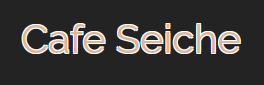 Cafe Seiche Logo in La Pointe, Wisconsin
