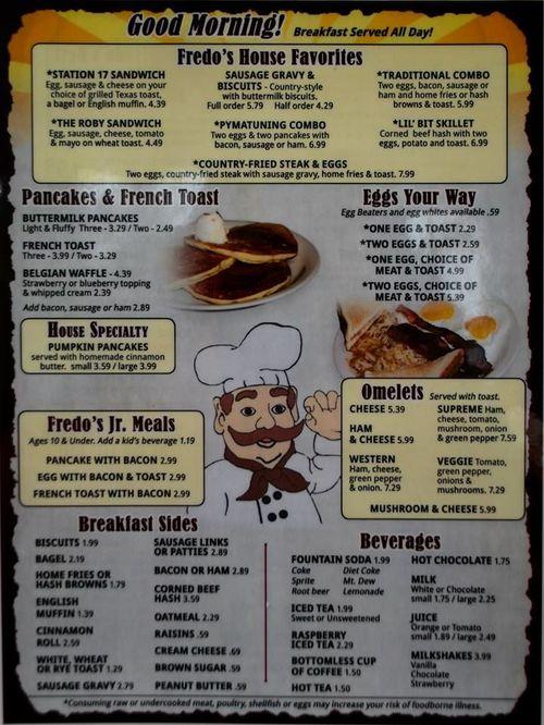 Lil' Bit Restaurant menu in Espyville, Pennsylvania, USA